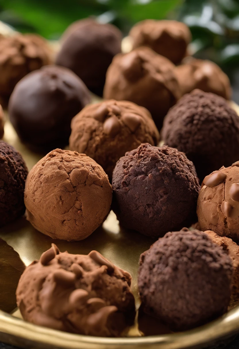 60 gram chocolate truffles, large chocolate truffles, large chocolate truffles, trufas gigantes, giants truffles, 