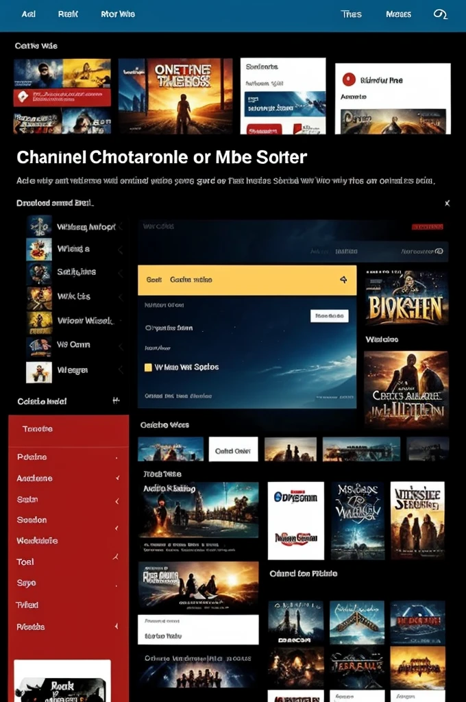 Create a moderator for a channel for movies and series.