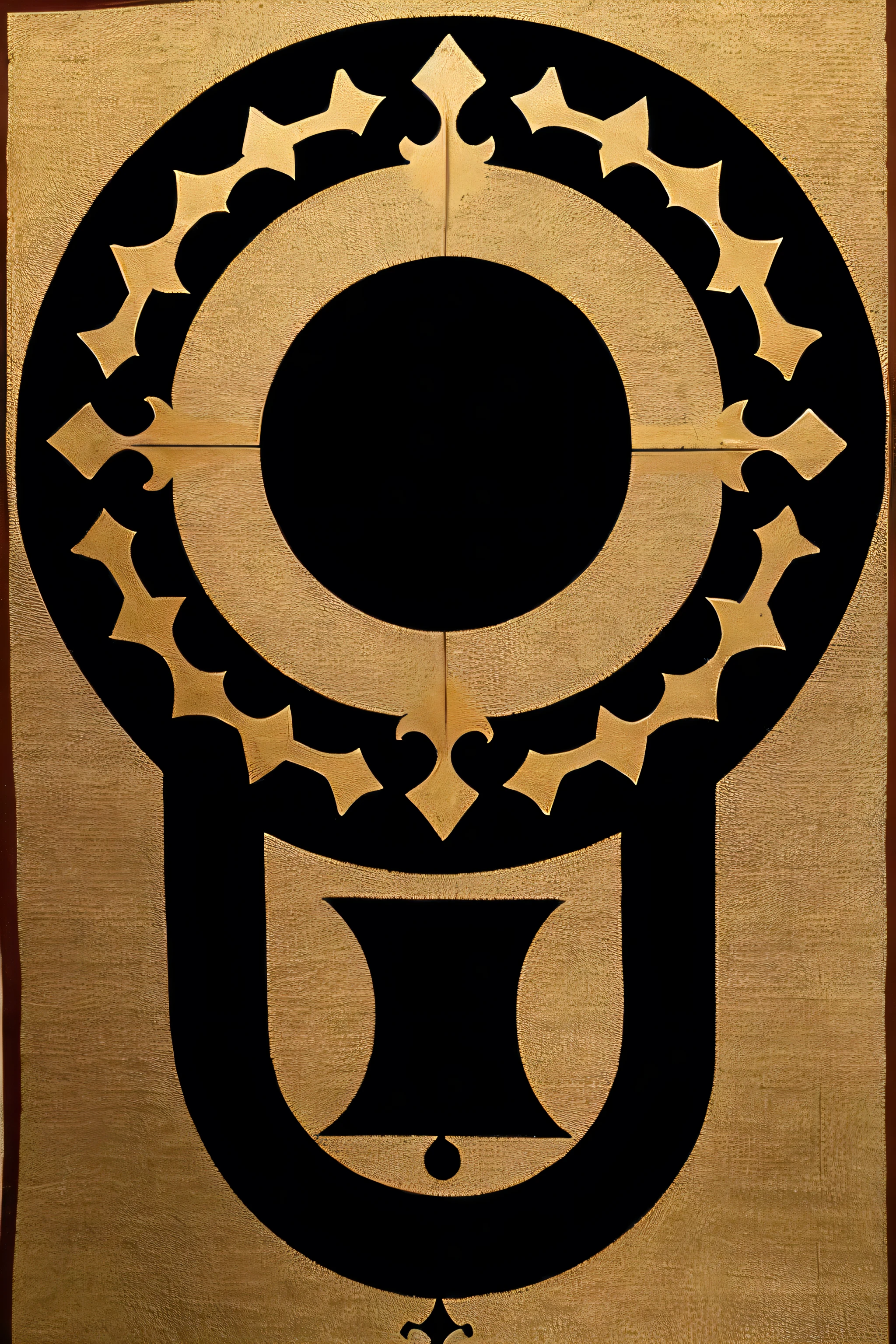 ((best qualityer)), ((work of art)), (detailded), A symbol of a medieval shadow tribe.