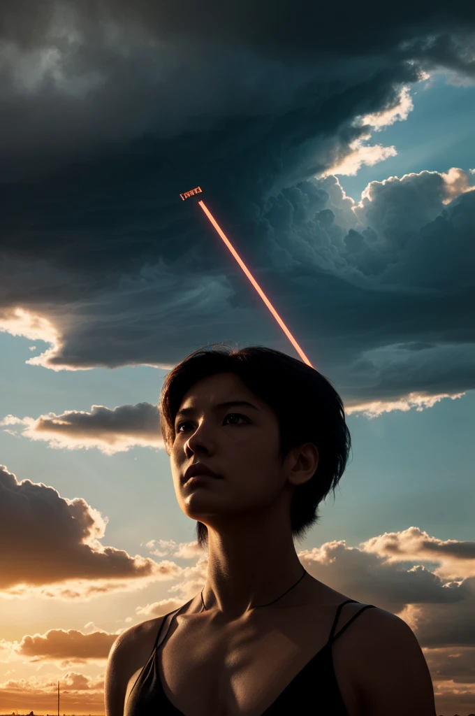 (sacred triangle line:1.3) illuminated with ethereal light, set against a dramatic sky, ((dynamic clouds)), high contrast between light and darkness, (cinematic lighting:1.2), inspired by (Greg Rutkowski:1.1), (Hayao Miyazaki:1.1), ((dreamlikeart style)), heavenly ambiance, 8K resolution, majestic, awe-inspiring, highly detailed, photorealistic