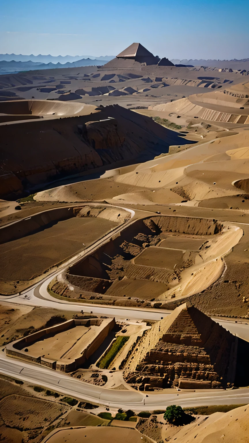 image of a landscape symbolising antique egypt