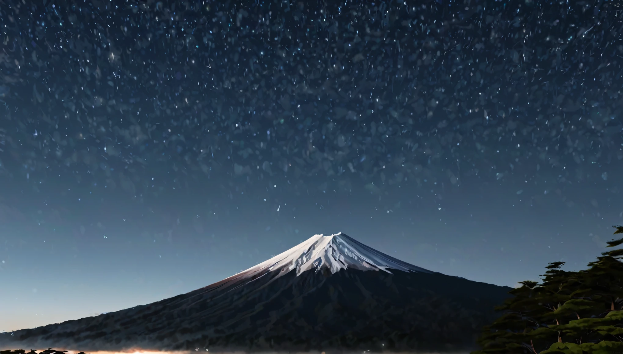 You are an art curator and a master of art styles and ai images. I need you to create an ai image prompt using Beautiful Japanese Sky At Night, It needs to creat a really amazing fantastic looking image, it needs to be the most creative and unique image you can possibly think of. Show the text for th prompt only.