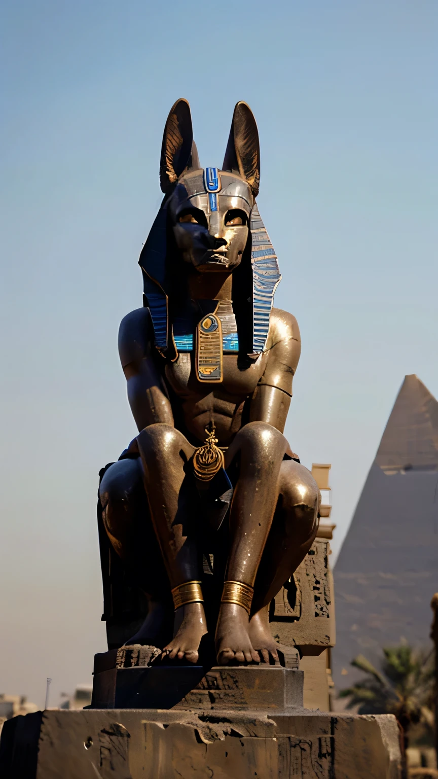 image of anubis, the egyptian god 