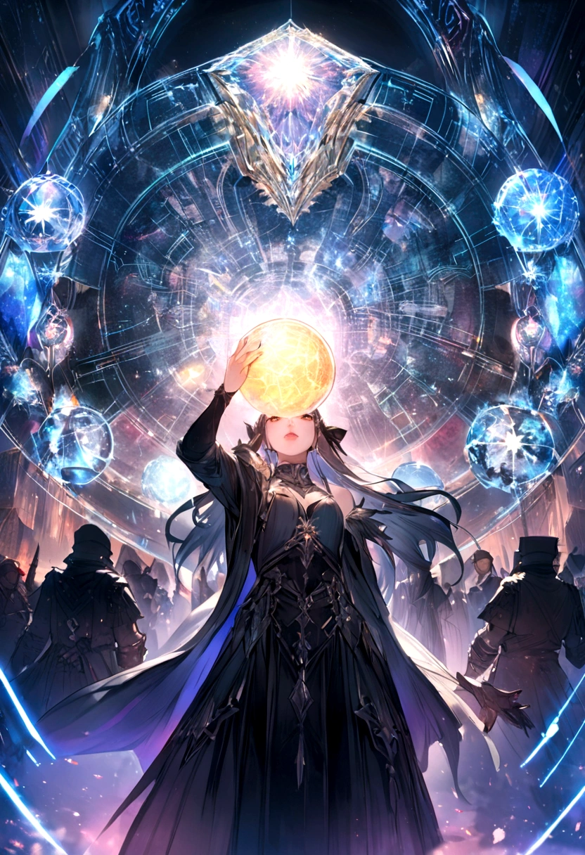 fantasy, (Holographic interface:1.1)，A ball of light，Digitizing，virtual