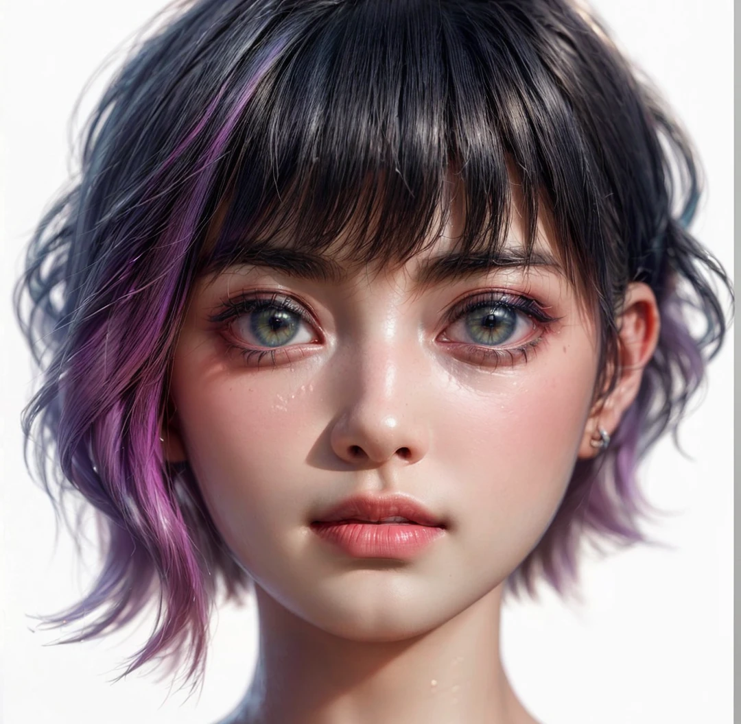 a 20 yo woman, (hi-top fade:1.3), dark theme, soothing tones, muted colors, high contrast, (natural skin texture, hyperrealism, soft light, sharp), 4k, high quality, HD, (best quality:2),
