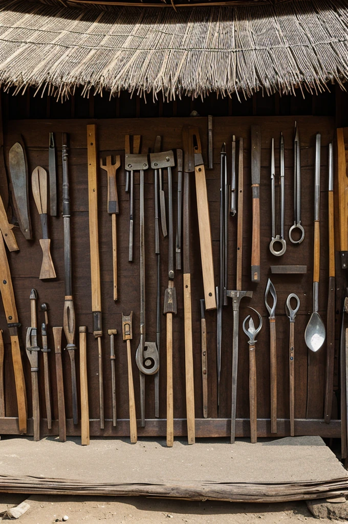 Tools created by the Shuar
