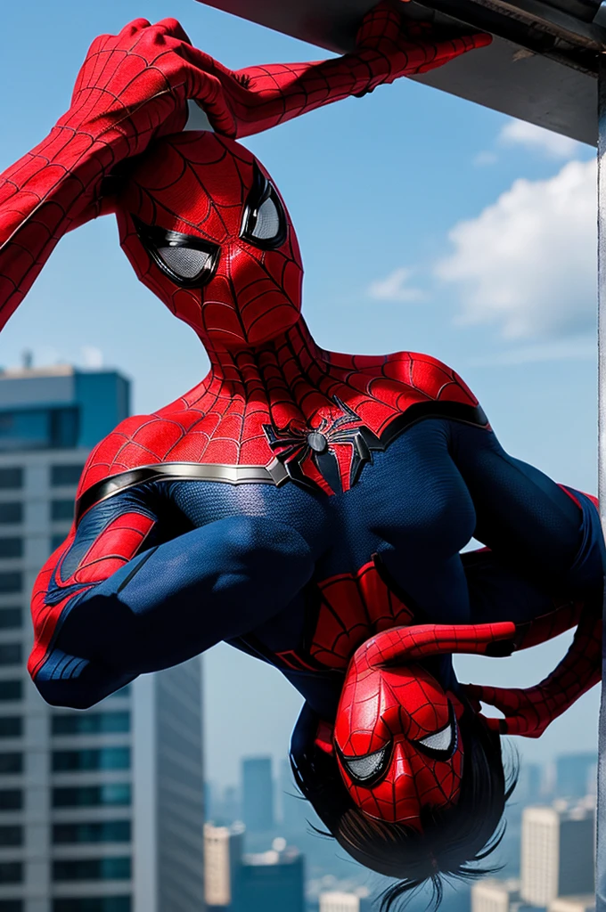 Spider-man hahanging fan