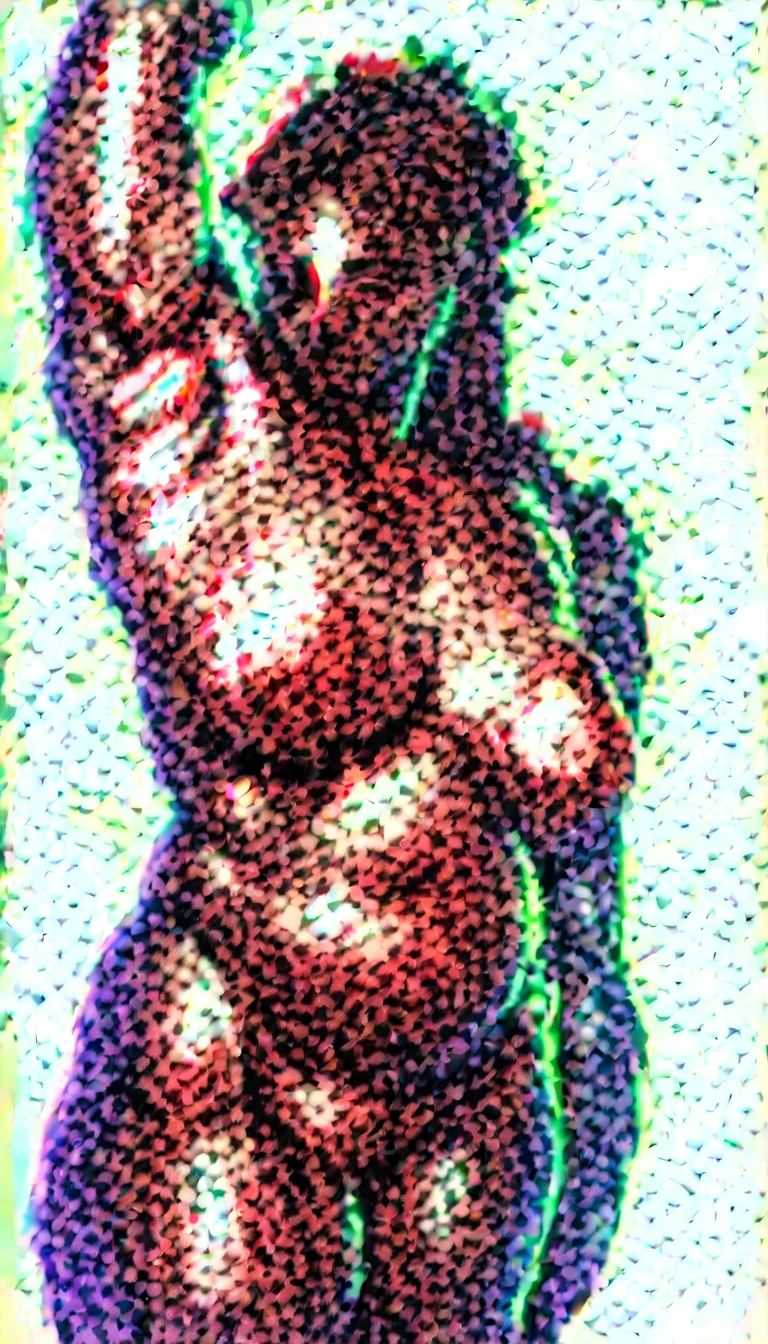 (Highest quality,Very detailed,Realistic:1.37),(Portraiture,Studio Lighting),(oil),(Wrinkled armpits,Sweaty,Body Positivity),(Chubby girl),(Korean Goddess),(Giant Goddess Shot),(Thick arms),(Broad shoulders),(Curved body),(Glowing Skin),(High Contrast),(Vibrant colors),(Muscular legs),(Confident posture),(Colorful background),(Dynamic configuration),(Soft Shadows),(Dramatic lighting), ((Brown Skin:1.4)),((Large Breasts:1.3)),((Sweaty:1.3)), ((Realistic armpits:1.3))、profile、Side pussy、Thick arms、((Broad shoulders幅:1,3)), Sweaty、steam、Chubby、Japanese Goddess、