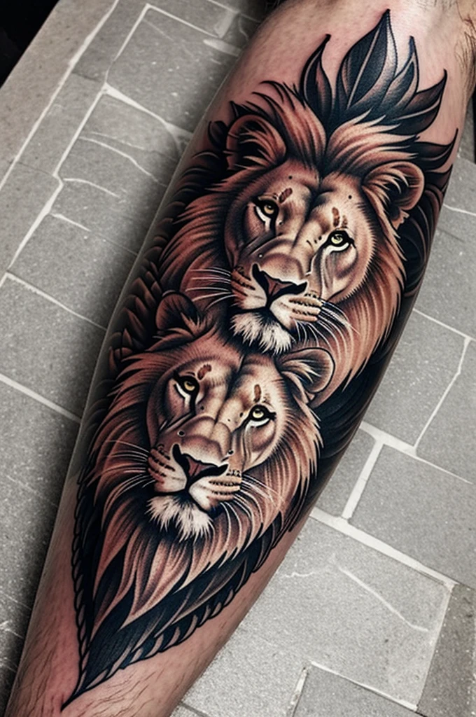 lion tattoos