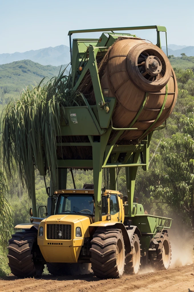 Sugarcane harvester