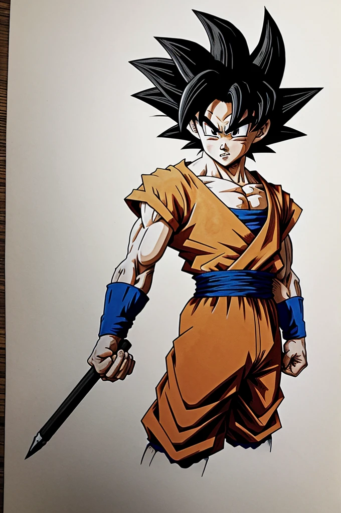 Goku drawings 