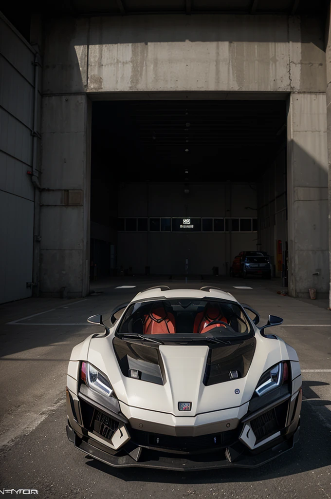 create realistic image of the Lykan Hypersport