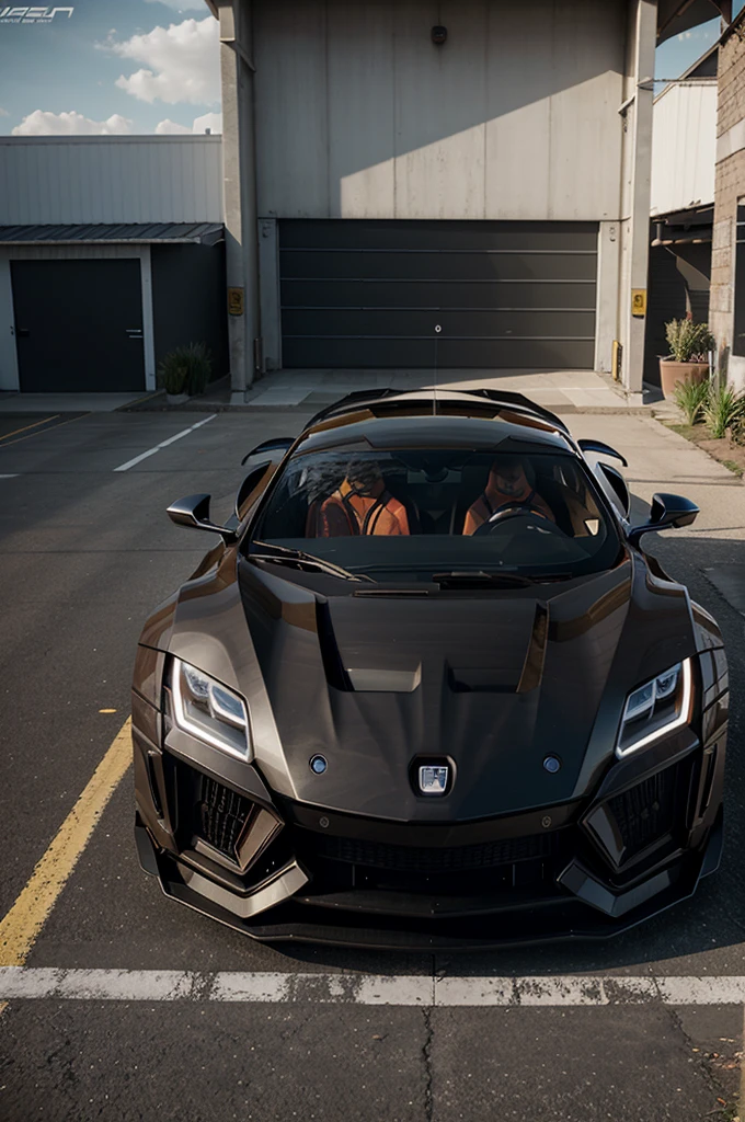 create realistic image of the Lykan Hypersport