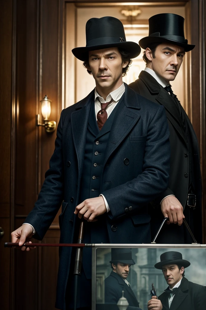 sherlock holmes fighting lupine tv series