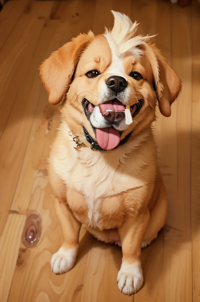 emojie dog haskey illustration