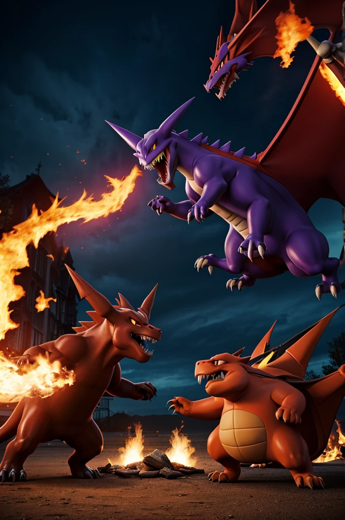 Gengar vs Charizard
