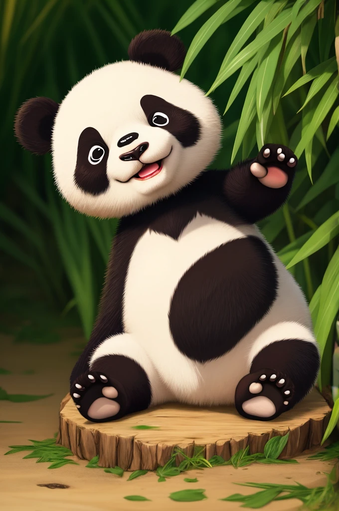 Panda Cartoon 