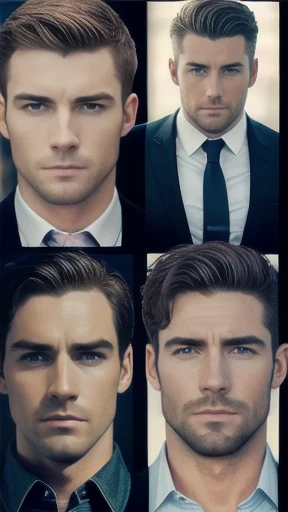 Irish men, focus on their faces.