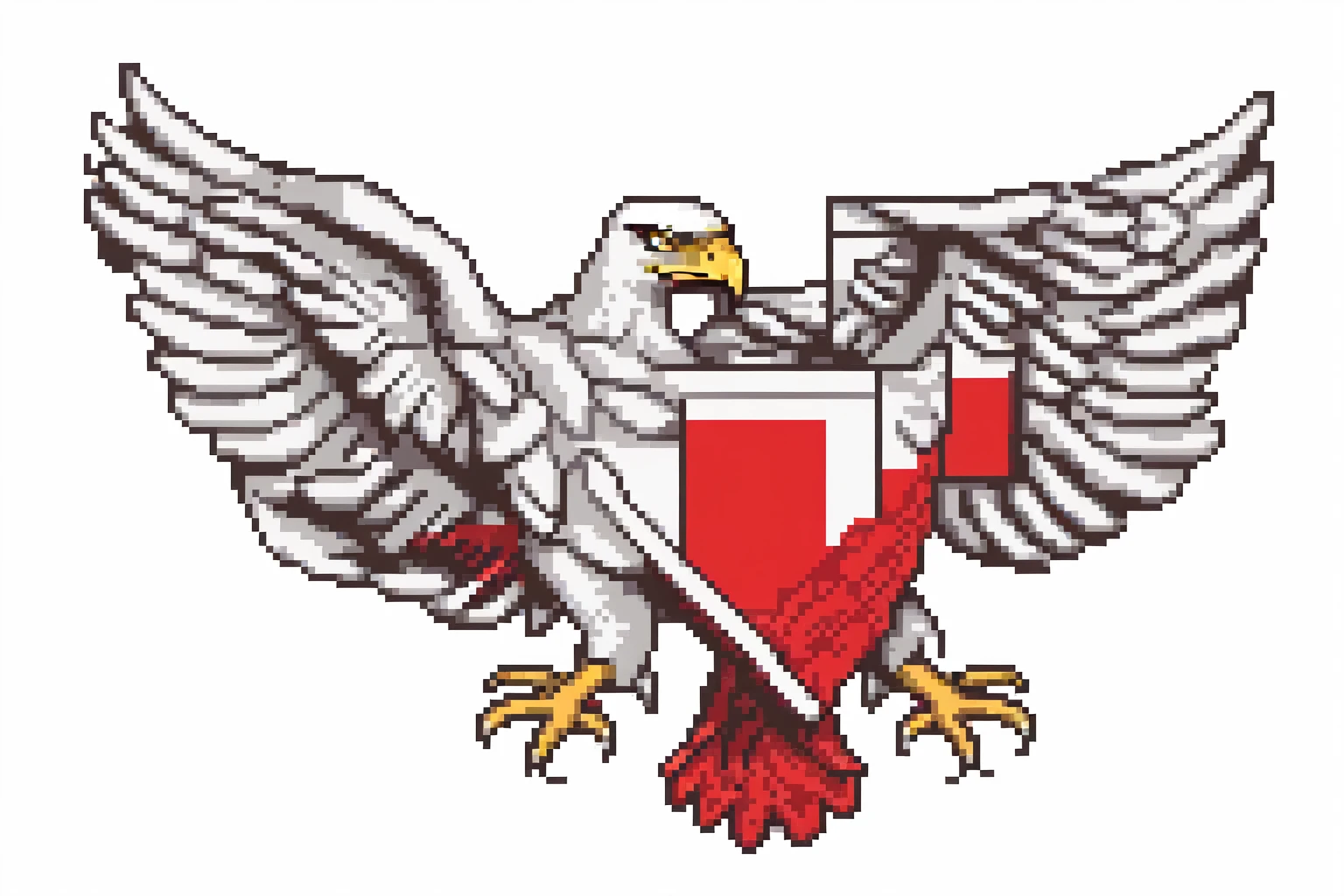 Poland, eagle natiomal symbol, show of pride, power, strengh, patriot
