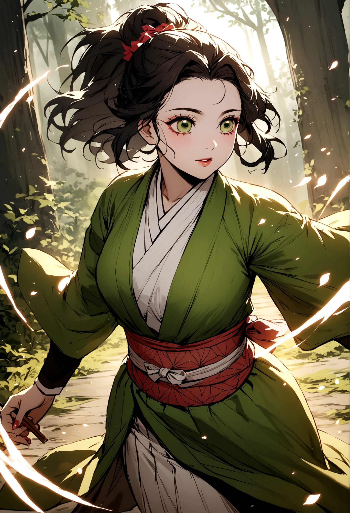 Give me female characters inspired by Kimetsu no Yaiba