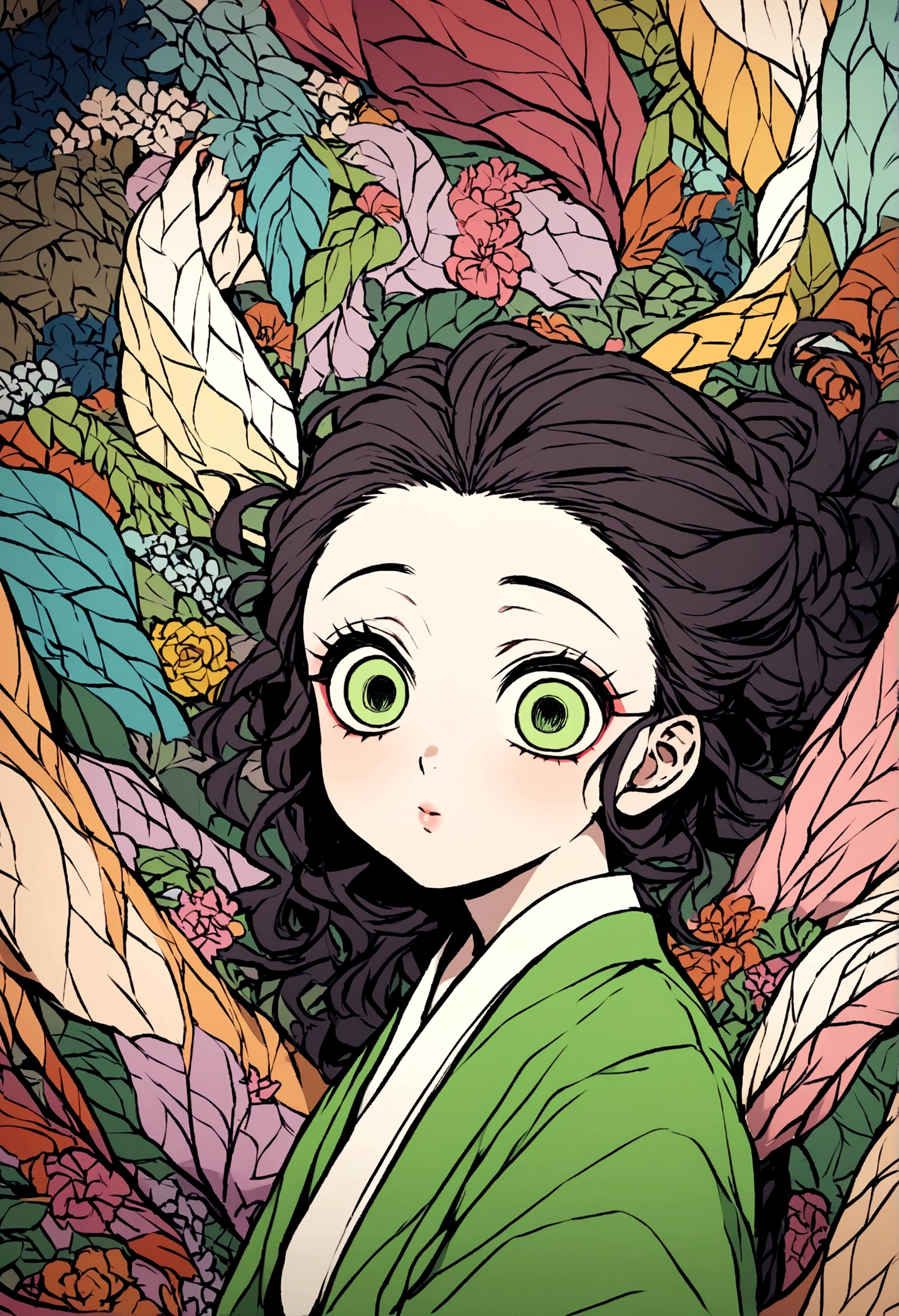 Give me female characters inspired by Kimetsu no Yaiba