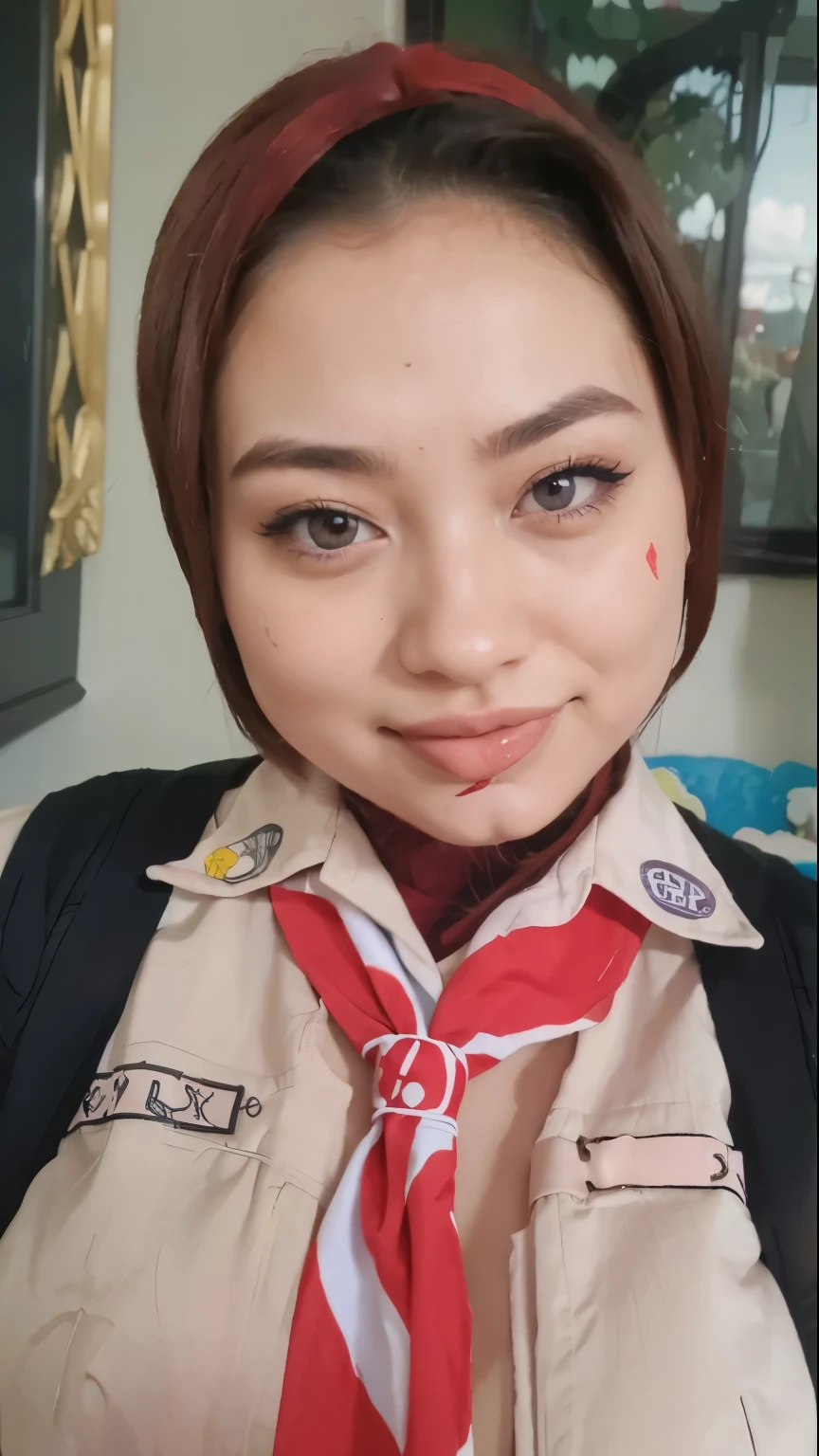 tongue out of mouth, face red with pleasure, and ahegao