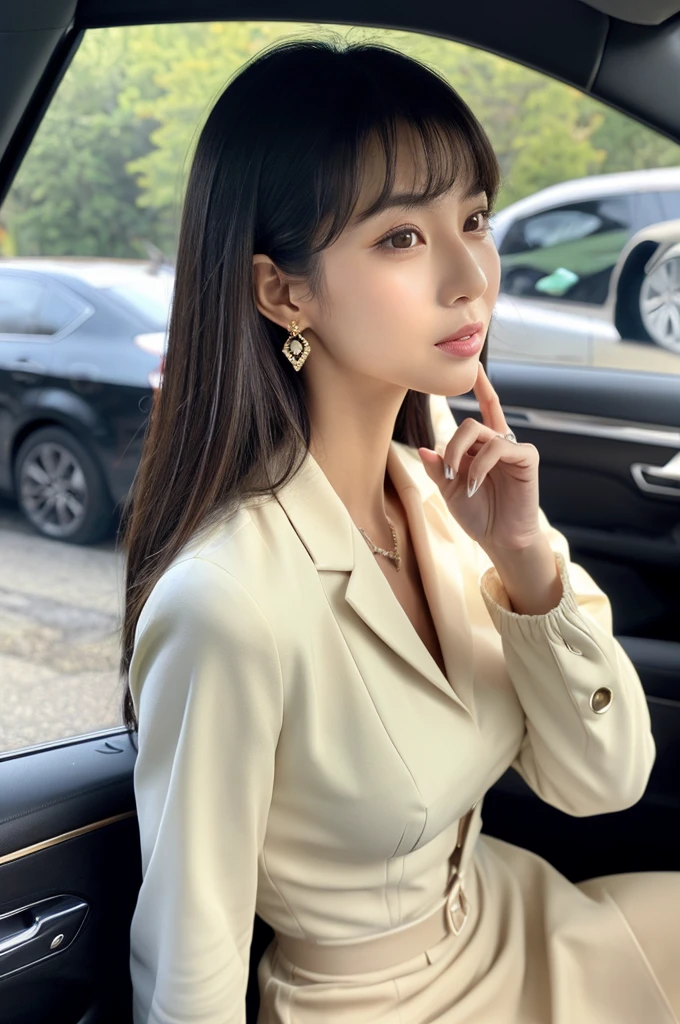 Korean female comedian Maple.oh, is giving off 'notice me senpai' when she sees viewer