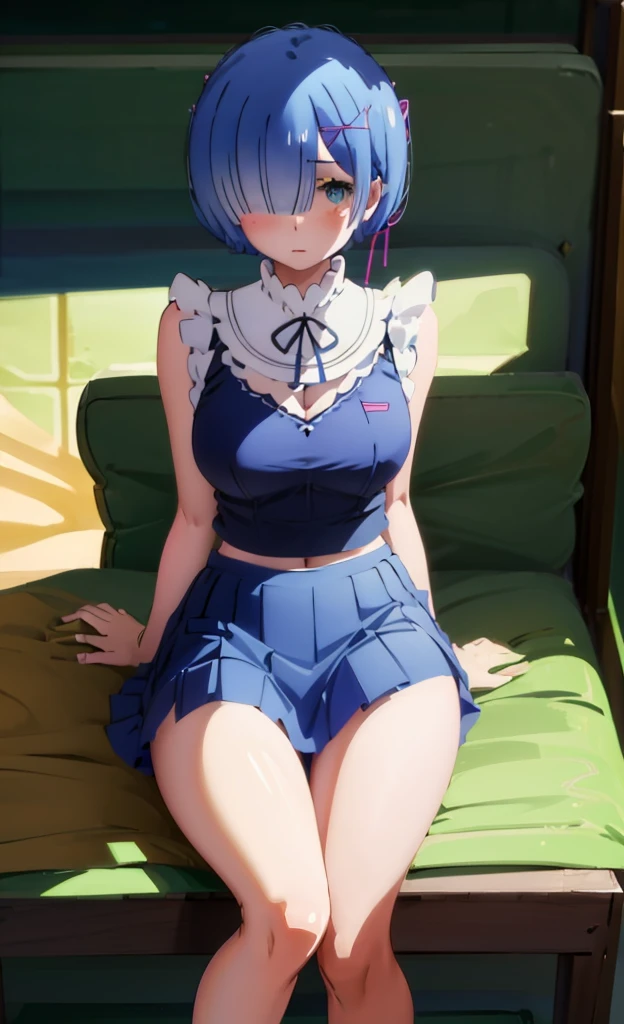 M-shaped legs、M-shaped legs、Spread your legs、,、Lift up your skirt、classroom、On a chair、Showing 、Blushing、I can see her 、Pull up your skirt、Blushing、Blue Hair