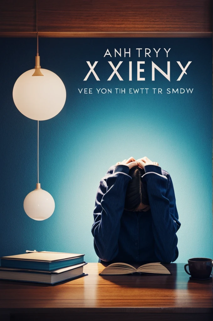 Cover of a book called anxiety