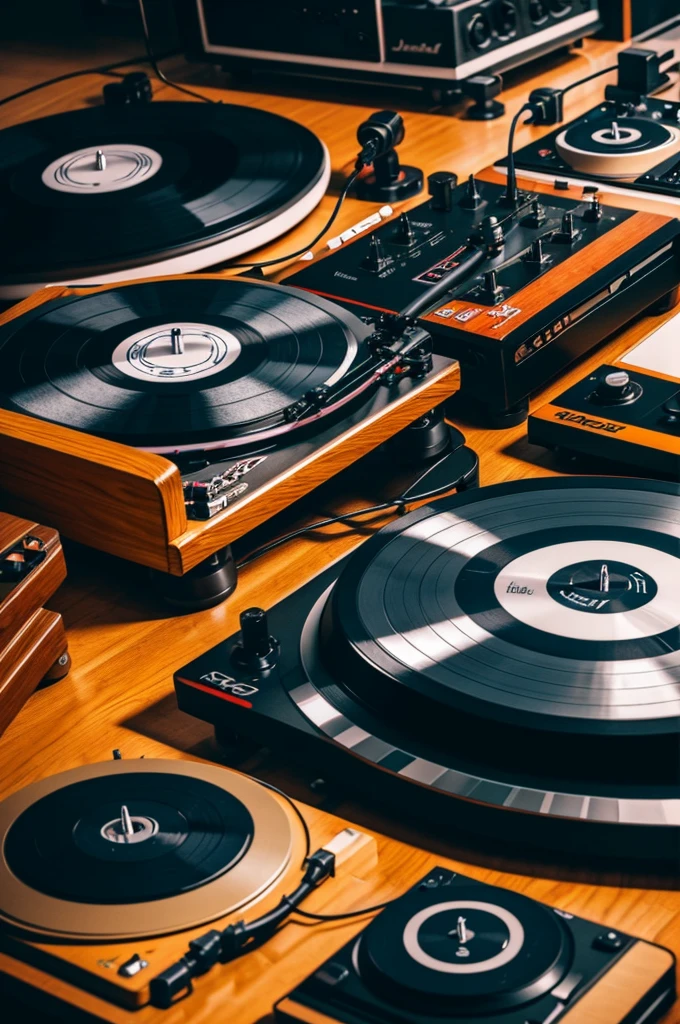 dj, turntable, discs, lowriders