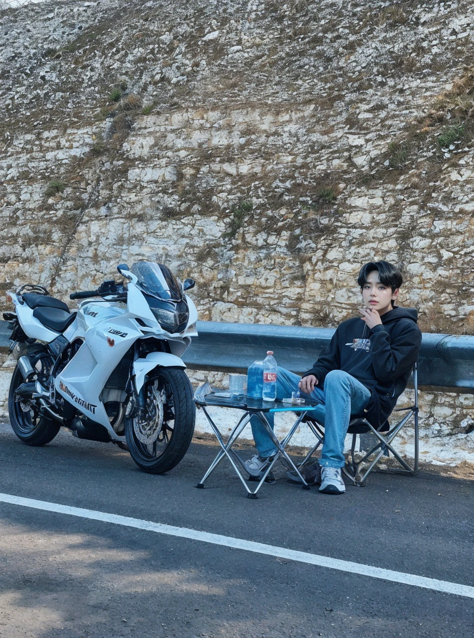 Kim Taehyung from BTS face