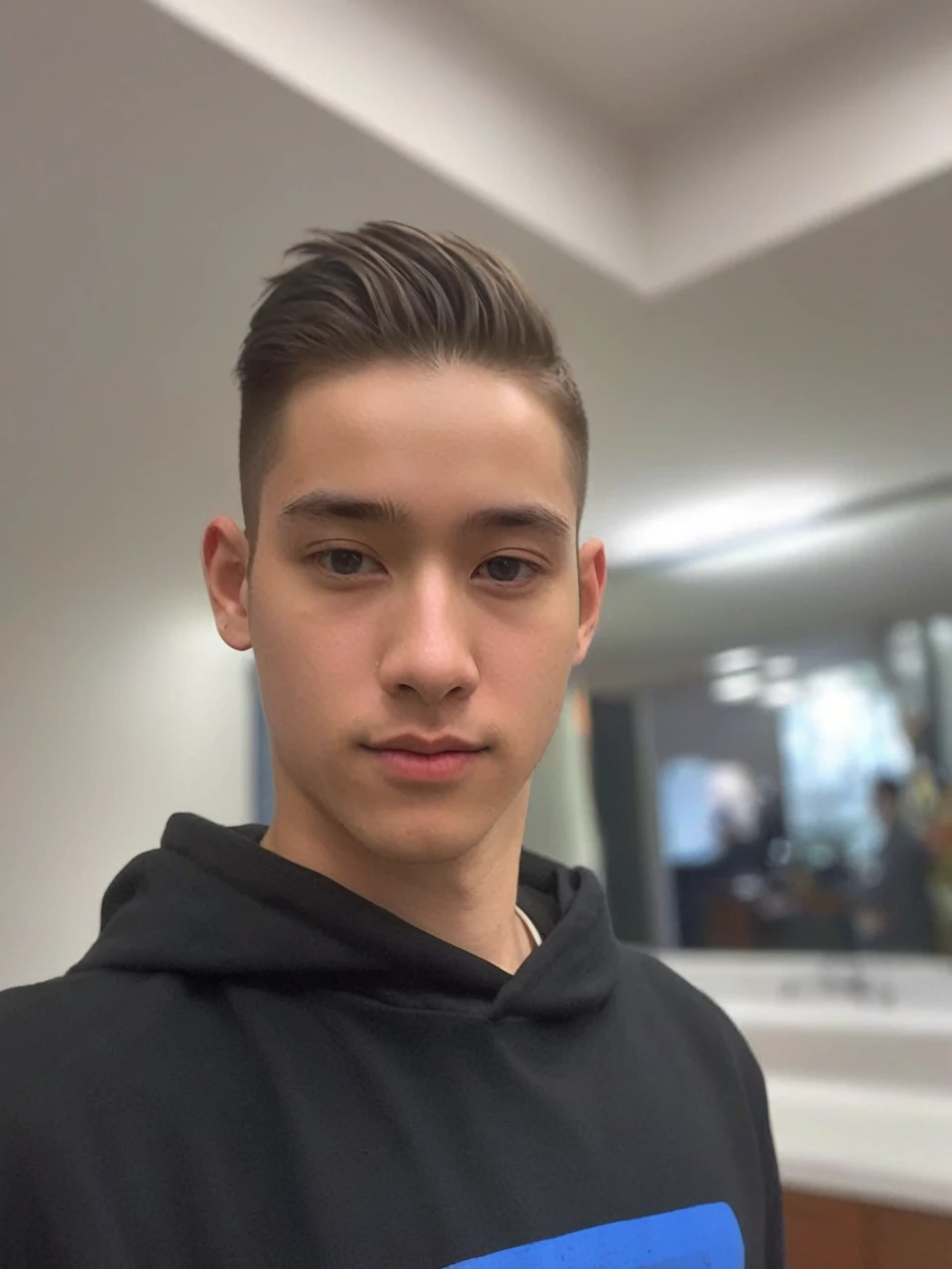 Rand this photo like a manga character