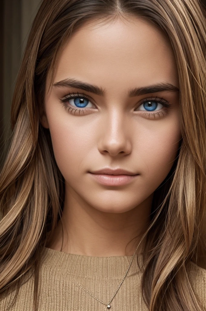 I want the same one as the photo I sent you, you created a different one, I want the one in the photo I sent but more realistic and with eyes without any errors