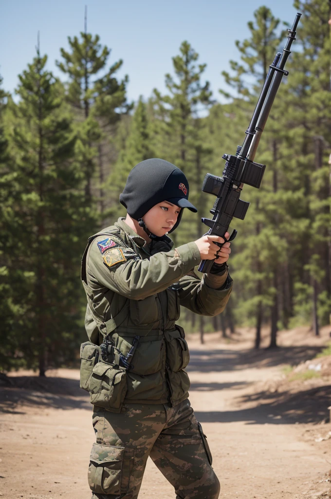 Weapons and shooting instructor