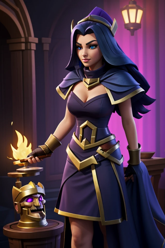 Clash Royale Night Witch 
