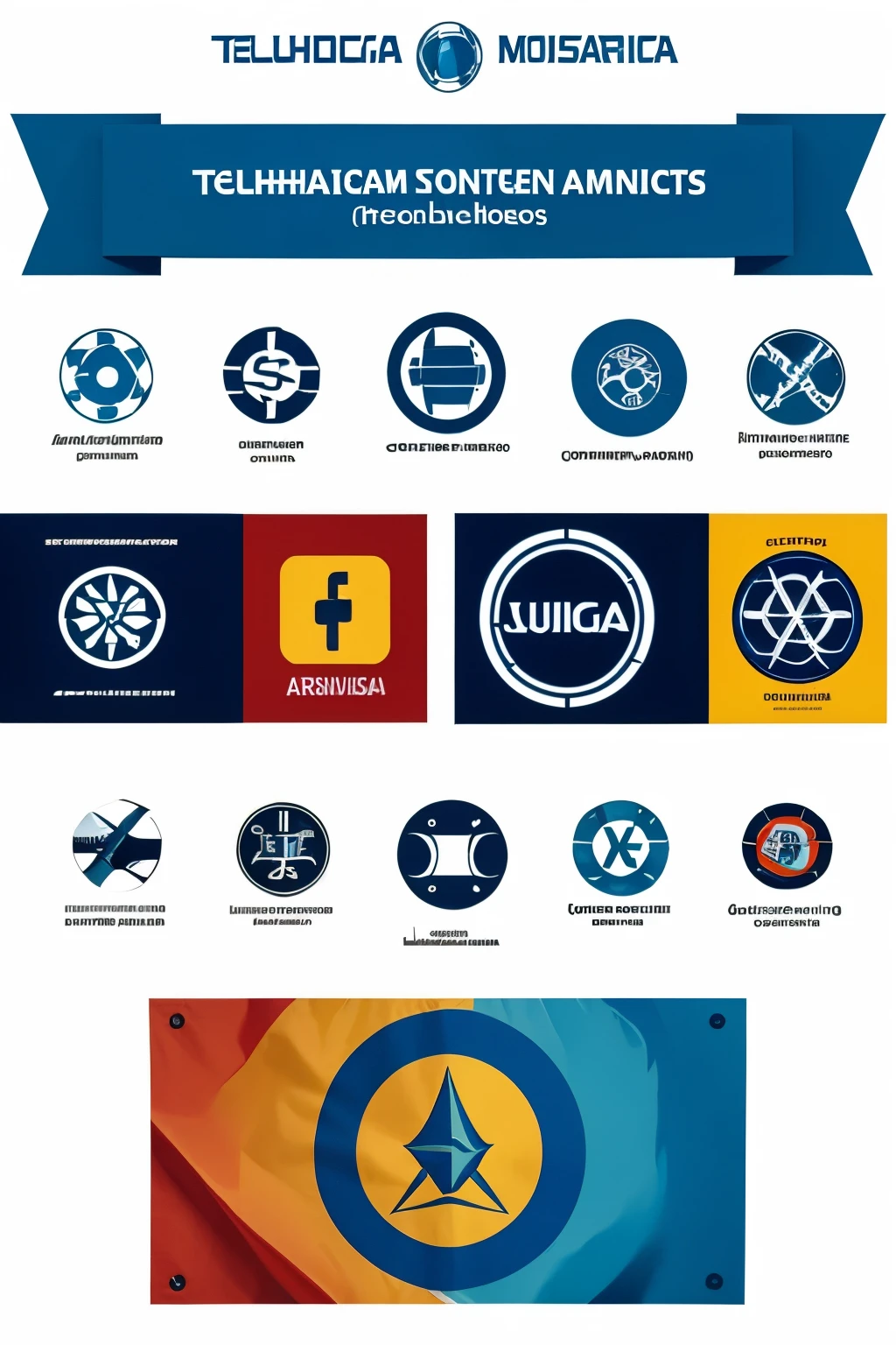 Logo for technological products in Latin America in which you can see that these products are brought from another country