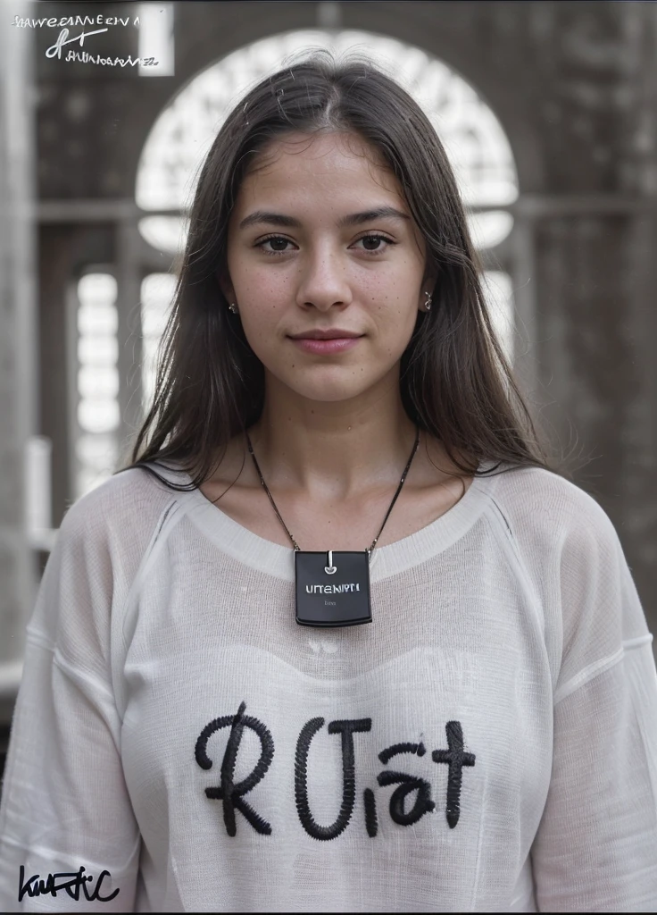 (8K) (4K) (Best resolution possible) (High quality) Note: Simple but detailed note of a beautiful young girl, (dientes simétricos)
Negative: "(worst quality, low quality, average quality, low resolution, few details, oversaturated, undersaturated, overexposed, underexposed, grayscale, black and white, bad photo, bad photography, bad art: 1.4), (watermark, signature, text font, username, error, logo, words, letters, digits, autograph, trademark, name: 1.2),"