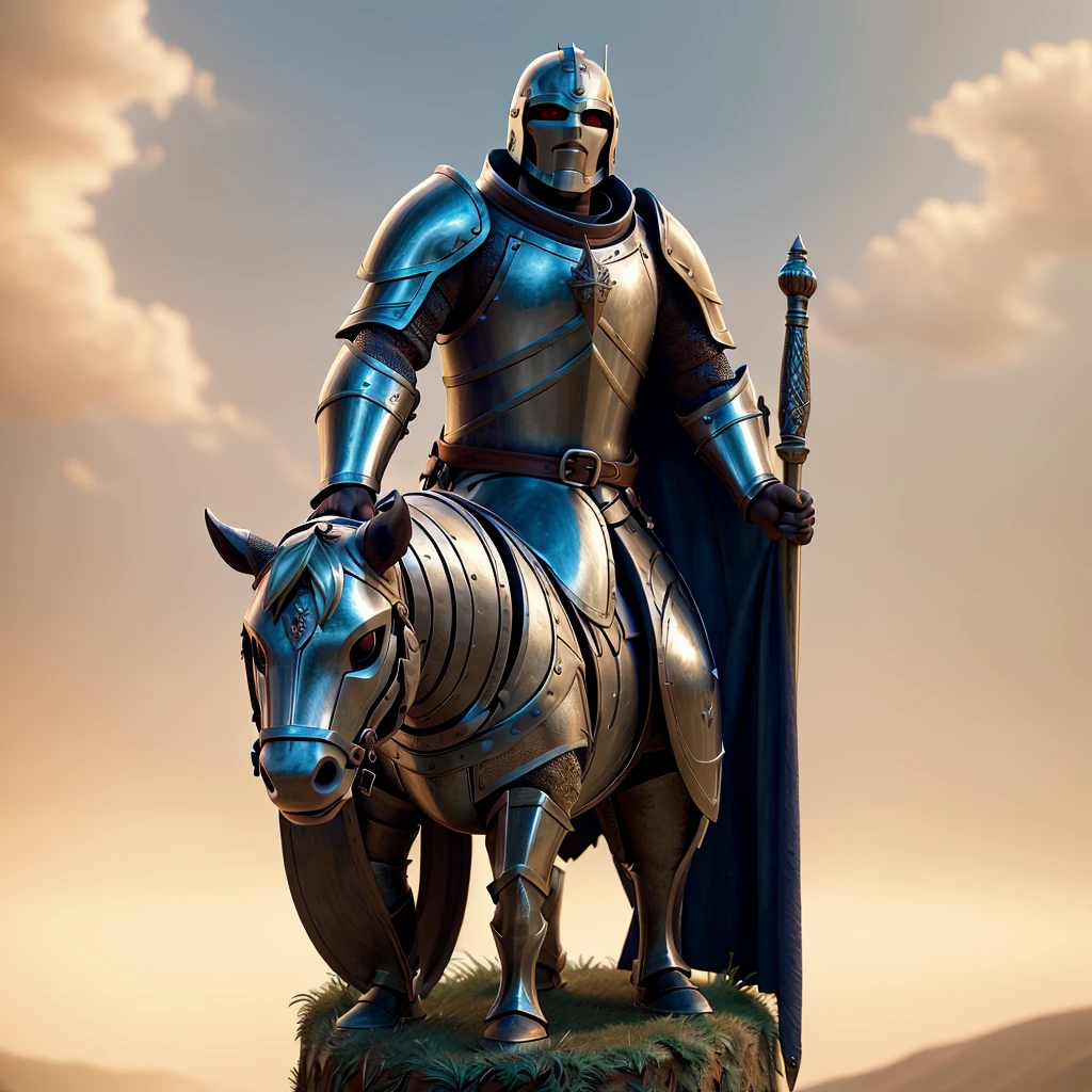 medieval knight, tibia game style, fantasy medieval armor, knight in shining armor, detailed intricate armor, realistic detailed armor, ornate medieval armor, historically accurate medieval knight, highly detailed metal knight armor, knight in full regalia, medieval knight with sword and shield, knight on horse, knight riding warhorse, medieval knight in battle stance, knight battle scene, ornate medieval knight, knight in heroic pose, knight in regal attire, knight in dramatic lighting, knight in epic landscape, knight in dramatic action pose, ultra-detailed knight, cinematic medieval knight, photorealistic medieval knight, 8k ultra detailed medieval knight, highly realistic medieval knight, hyperrealistic medieval knight, masterpiece medieval knight, masterpiece medieval knight armor, cinematic lighting medieval knight, dramatic lighting medieval knight, vivid colors medieval knight, vibrant colors medieval knight, intricate details medieval knight, extreme fine details medieval knight, dynamic pose medieval knight, intense action medieval knight, heroic medieval knight, epic medieval knight, (best quality,4k,8k,highres,masterpiece:1.2),ultra-detailed,(realistic,photorealistic,photo-realistic:1.37)