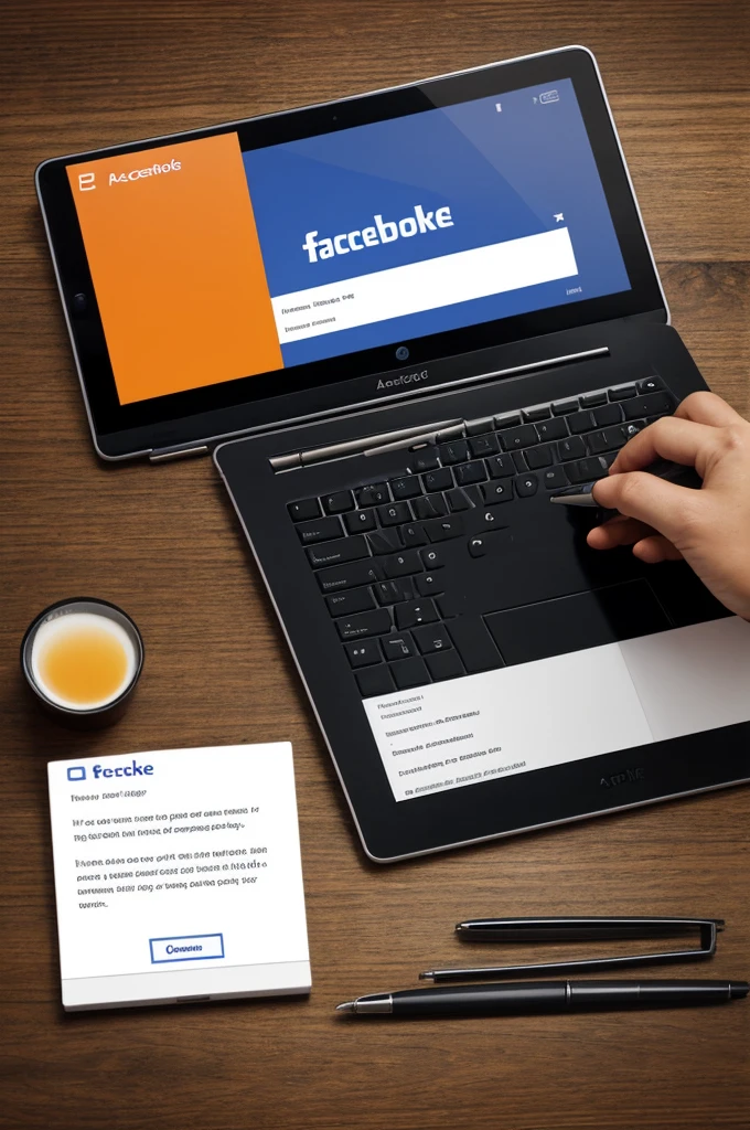 Create a logo with the word (active essence) for a facebook page 