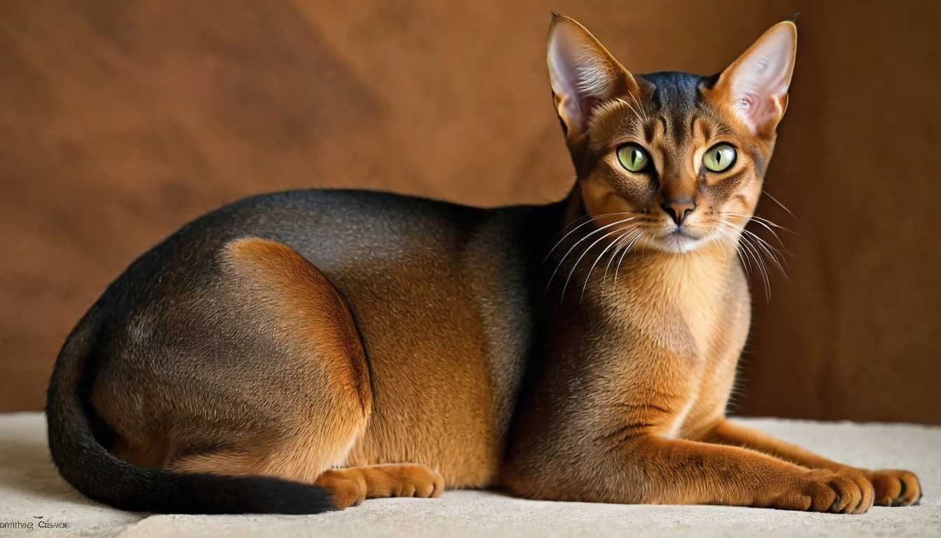 Abyssinian Cat, a true feline jewel with a history that dates back to ancient times. Just imagine, these graceful cats tracing their origins back to the ancient Egyptians, perhaps even walking alongside the pharaohs. They not only existed, but were adored for their elegance and intelligence.