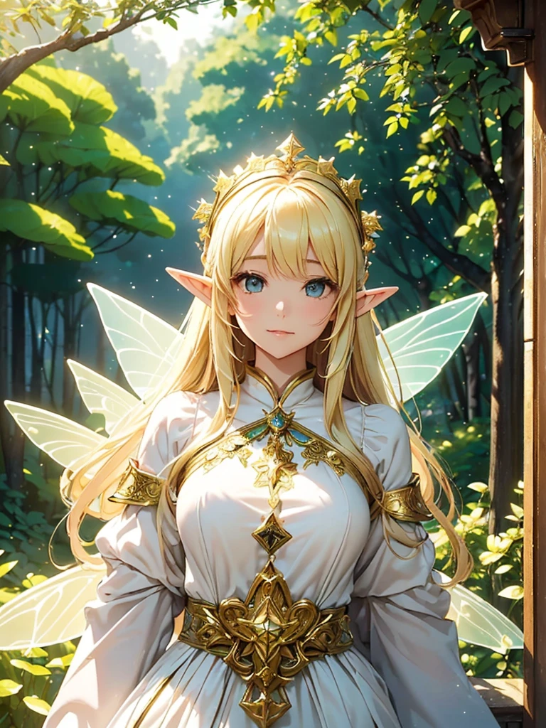 最high quality、1woman elf 、blondes、Byzantine、Gold decoration、Beautiful foam in the style of tarot cards、、CourtyardShining fairy wings、AND.g: Worst quality ,Flower fractal art　　、see-throughbodystocking,Beautiful side shot, radiance,High-definition depiction, Realistic, 8K, Unity, beautiful Shot, light smile, Beautifully and vividly drawn, , Beautiful, beautiful, clear skin、sexly,beautiful dress,Countless rays of light pouring down, Swirling Light, big background, Raise one arm above your head, Intense light is emitted from the magic circle in front of the girl.   forest、Lots of leaves、green leaves、flower、Particles of light、Bedroom at night、Magic Palace、Fairy tale、
Romanticism,Cowboy Shot: The most beautiful form of chaos, Mr..々colour, Intertwined flowers, Particle,magical gentle light,smile,sexly,image quality、masterpiece、Beautiful Face、Super beautiful elf woman((Big breasted 22 year old office lady、Nipples、Bust 100,Beautiful long ironed hair 、blondes hair,height: 165cm。、sexly、ANDsbian、、high quality、、background((Star Narski)))、Starry Sky、Visual art、Written boundary depth、、ANDlf ANDars、、universe、Happy smile、gentle light、ANDlf forest、elegant、ticker beautiful decorative、、magic、forest、beautiful tiara、Beautiful bed、Beautiful Landscape、A kind smile、wonderful、Fluttering petals、Dance happily、、Cultivate fantasy、、Mystery light　Lots of flowers、、art、forest, palace, art,mystery,Ultra-high resolution,atmosphere