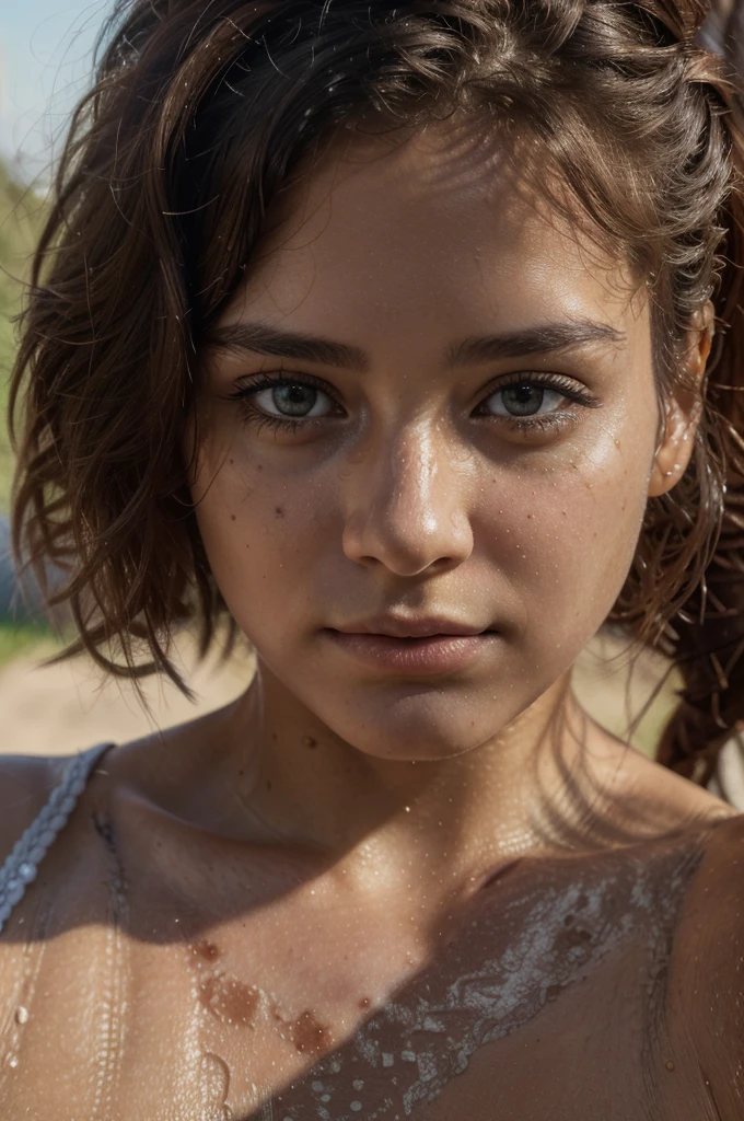 8K,Best quality, masterpiece, ultra high res, (photorealistic:1.4), raw photo, (Authentic skin texture:1.3), (film grain:1.3), (selfie angle),1girl,beautiful detailed eyes and face,masterpiece, best quality,close-up,upper bod,