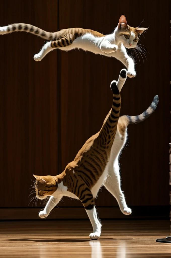a dancing cat 
