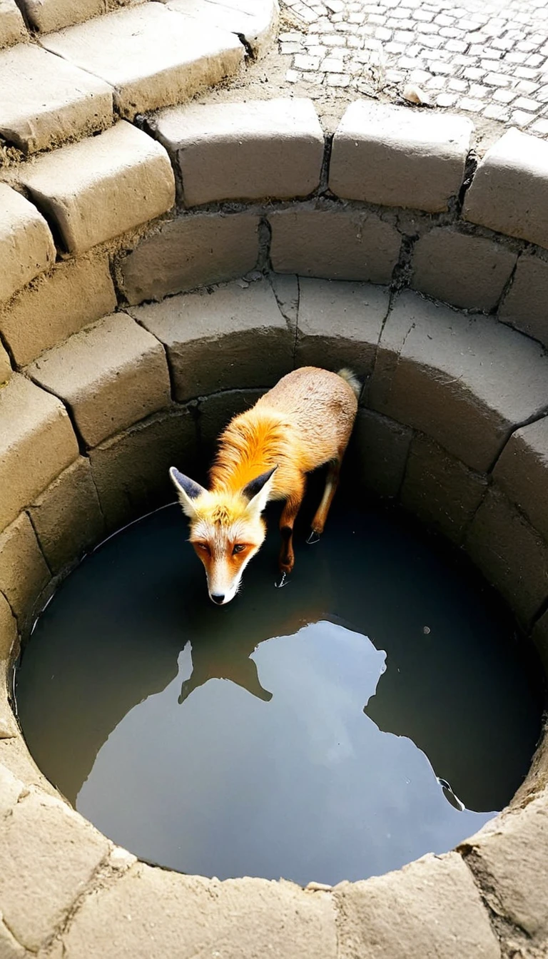 The Fox and the Goat in the Well

　　A fox stumbled and fell into a well，No matter how hard he struggled, he couldn&#39;t climb up.，Just stay there。The goat felt very thirsty.，Come to this well，Saw the fox in the well，So he asked him if the well water tasted good.？The fox felt that the opportunity had come.，Secretly happy，Calm down now，Praise the well water highly for its good taste，It is said that this water is the best spring in the world.，Sweet and refreshing，And urged the goat to come down quickly，Drink with him。The goat who only wanted to drink water believed it，He jumped down without thinking.，When he finished drinking，He had to discuss with the fox how to get up the well.。The Fox is prepared，He said cunningly：“I have a way。You hold on to the wall with your front feet，Straighten the corners again.，I jumped into the well from your back，Pull you up again，We&#39;ll all be saved.。The goat agreed to his proposal.，The fox stepped on his hind foot，Jump on his back，Then jump hard from the corner，Jumped out of the well。After the fox went up，Prepare to escape alone。The goat accused the fox of breaking his promise。The fox turned around and said to the goat："Hey，friend，If your mind is as perfect as your beard，You won&#39;t jump blindly before you see the exit.。” 
　　This story explains，A smart person should think about the consequences of things in advance.，Then do it。