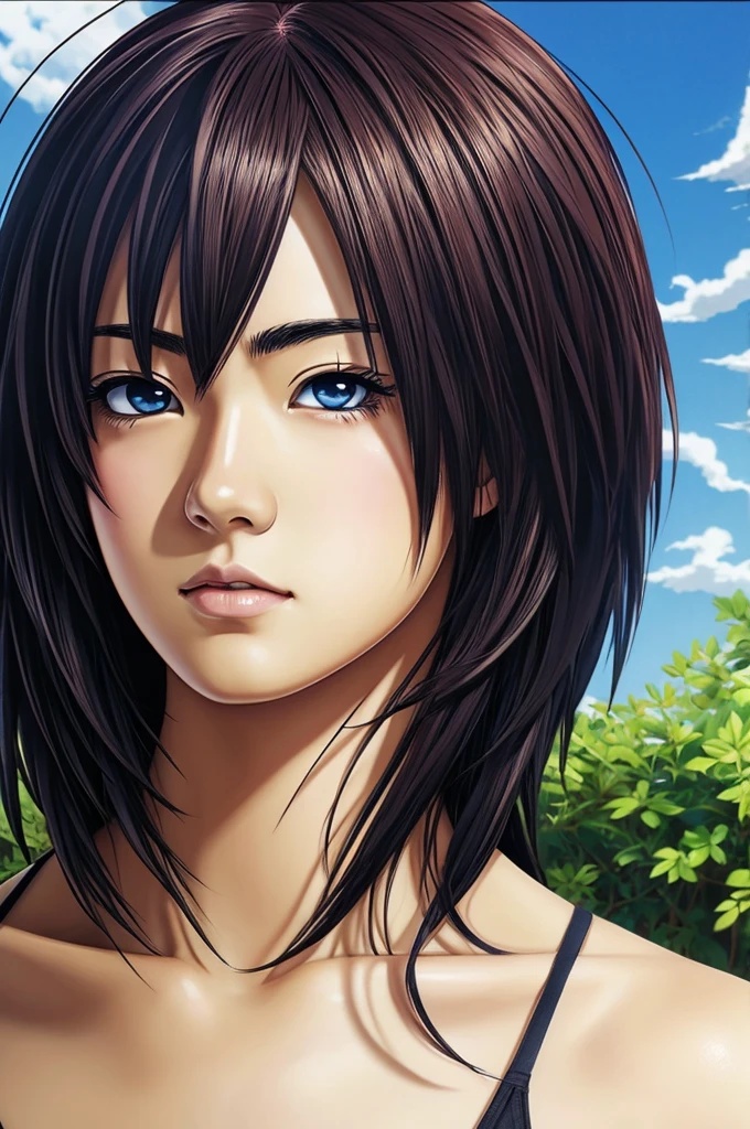 Potrait picture men anime