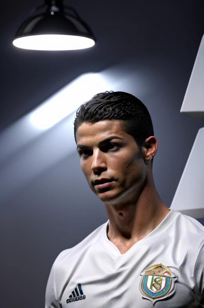 Cristiano Ronaldo, ((best quality)), (ultra realistic), (best lighting), man