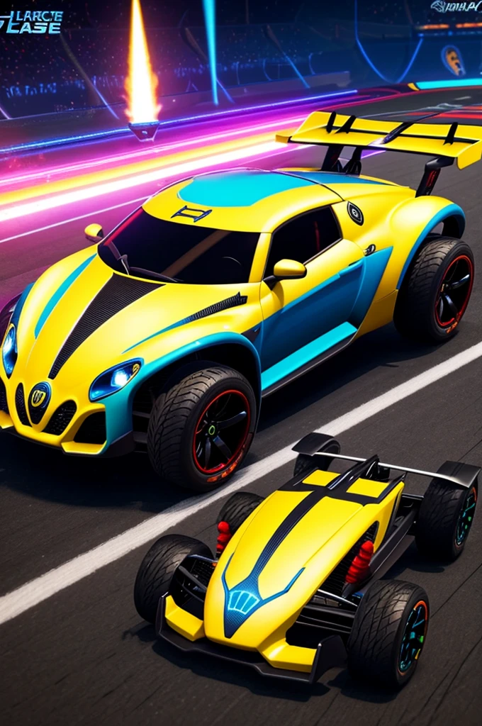 Haz un el fennec de rocket league con una llanta de bugati