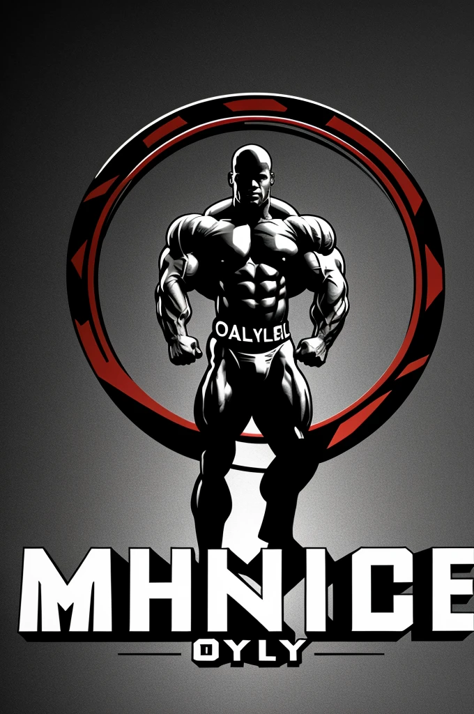 create Mr.Olympia logo