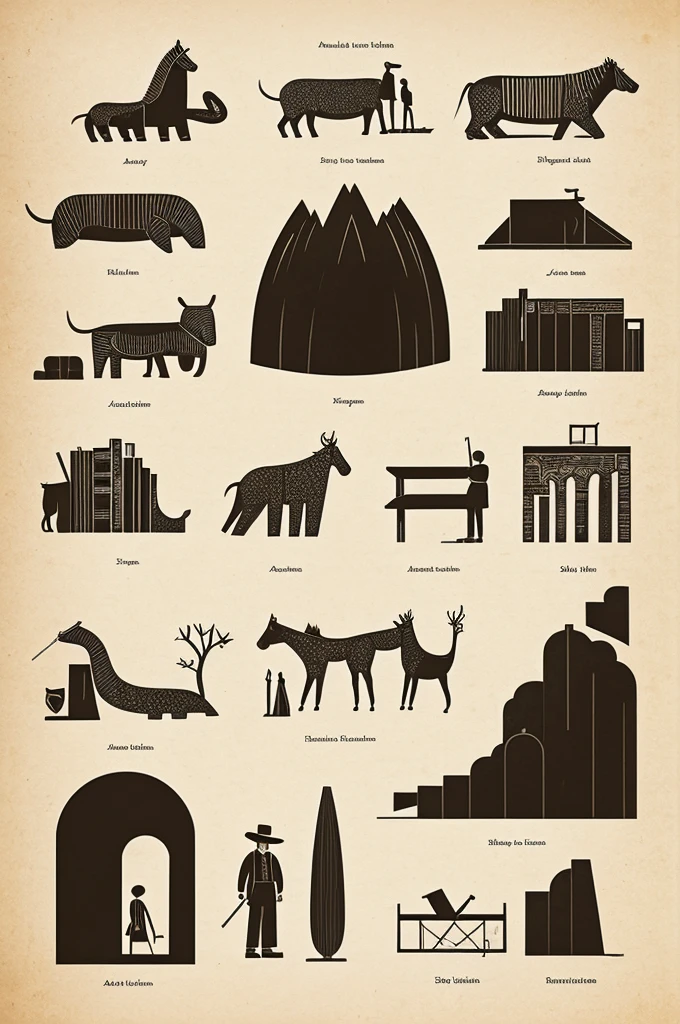 Create a simple illustration from the book Latidos by Javier Ruescas