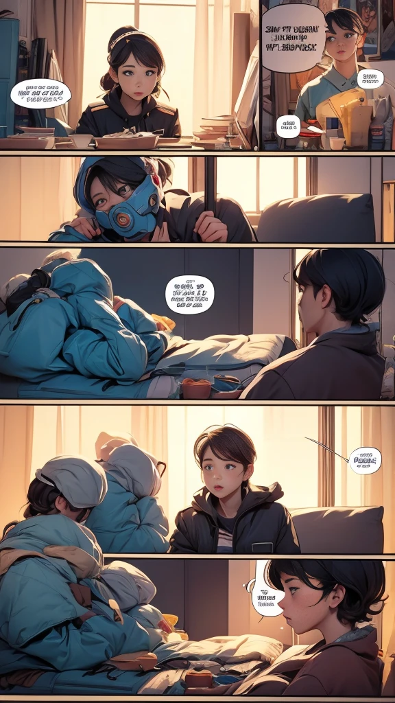 AI Comics　subtitle